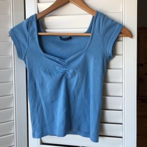 Brandy Melville Baby blue Tee